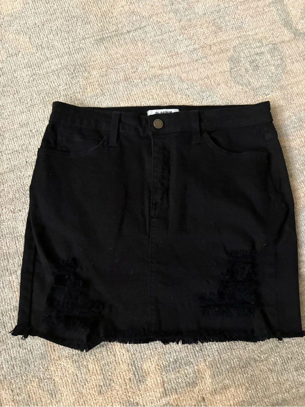 Three O2 Denim Mini Skirts - Picture 7 of 9